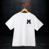 Toothless Pocket T-Shirt – White Edition | Retro-Fashion